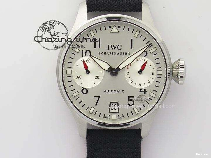 MIROTIME 0318 Big Pilot Real PR IW500432 DFB Limited Edition ZF 1:1 Best Edition On Black Nylon Strap A Fashionable 7276